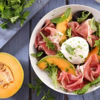 Melon, jambon cru